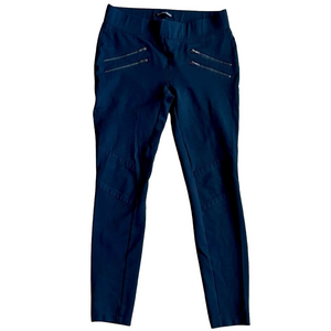 Victoria’s Secret black moto pants w double zipper pockets